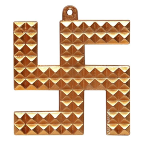 Vastu Copper Swastik Pyramid | Door Sign for All Vastu Problems