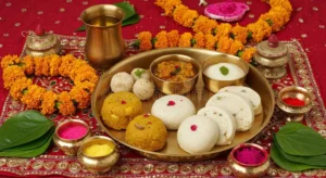 This sacred pooja is performed to remove obstacles and bless the family with health and prosperity.